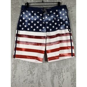 Hurley Phantom Hybrid Shorts Stretch Surf Board Swim Trunks Casual Men's 34 USA